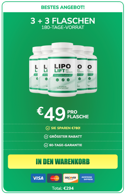 Buy  LipoLift 6 Bottle